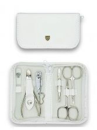 Solingen Manikúry Articial Leather ( 7830 WHITE ) - Luxusní manikúra umělá kůže 10. ml pro ženy