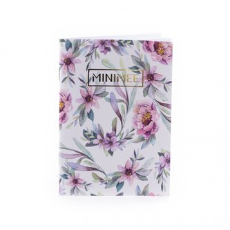 Deníček A6 - fialové kvítí