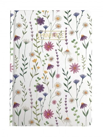 Tečkovaný zápisník MINIMEE 140g - Veselé kvítí