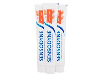 Sensodyne Anti Caries Zubní pasta 1 balení Trio unisex