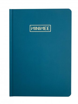 Tečkovaný zápisník MINIMEE 140g - Tmavý tyrkys