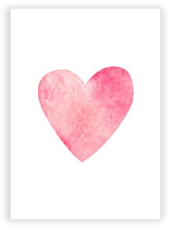 Přáníčko A6 Z celého srdce