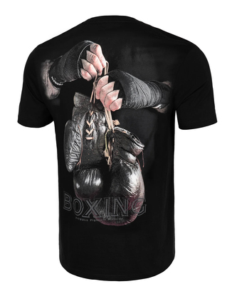 Pánské tričko Pitbull West Coast Boxing FD černá L