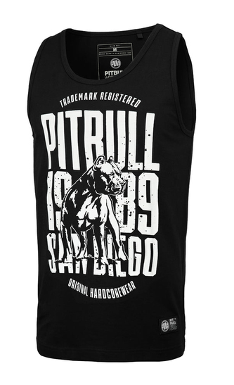 Pánské tílko Pitbull West Coast San Diego Dog černá M