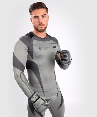 Rashguard Venum Stone dlouhý rukáv mineral green XL