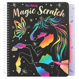 Škrabací blok Magic Scratch Miss Melody, Se škrabátkem
