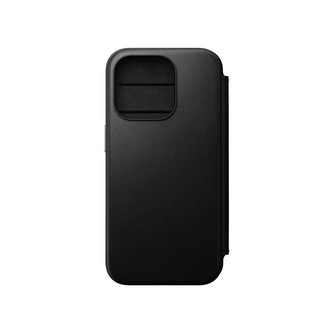 Nomad Modern Leather Folio iPhone 15 Pro černý