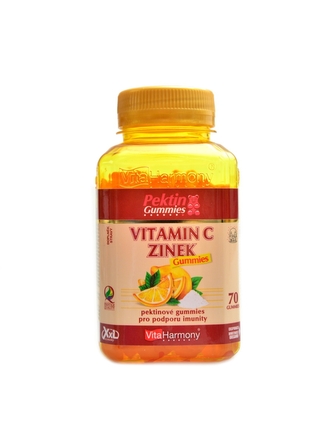 VitaHarmony - XXL Vitamín C zinek gummies 70 gummies