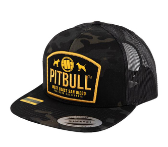 Snapback Pitbull West Coast DOGS all black