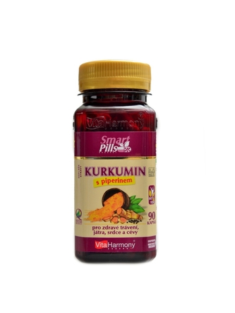 VitaHarmony - Kurkumin s piperinem 90 kapslí