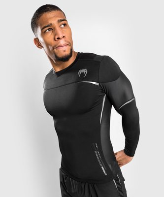 Rashguard Venum Tempest 2.0. dlouhý rukáv černo-šedá XXL