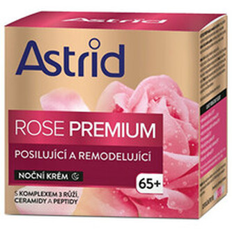 Astrid Posilující a remodelující noční krém Rose Premium 50 ml woman
