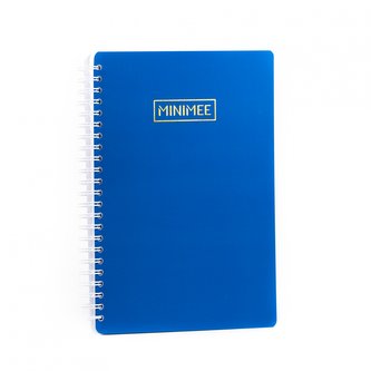 Tečkovaný zápisník MINIMEE - modrá