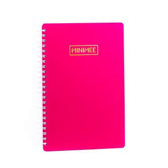 Tečkovaný zápisník MINIMEE - magenta