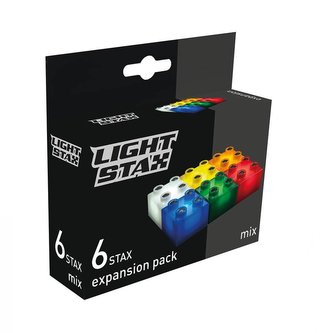 LIGHT STAX Mixed Colors 6pcs - DUPLO®-komp LIGHT STAX Mixed Colors 6pcs - DUPLO®-komp