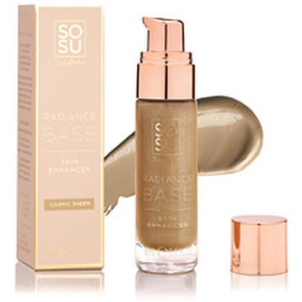 SOSU Cosmetics Rozjasňující podkladová báze pod make-up (Radiance Base) 18 ml Odstín Cosmic Sheen woman