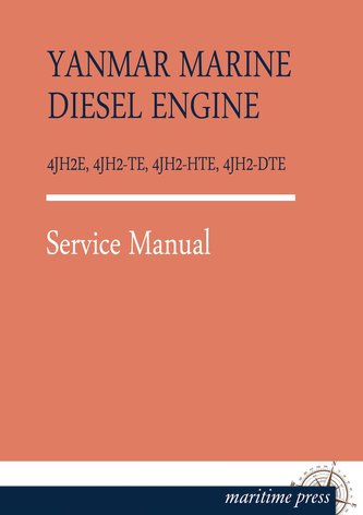 YANMAR MARINE DIESEL ENGINE 4JH2E, 4JH2-TE, 4JH2-HTE, 4JH2-DTE