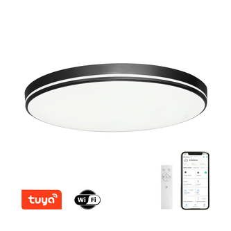 Immax NEO LITE AREAS Smart stropní svítidlo 51cm, 48W černé Tuya WiFi Immax NEO LITE AREAS Smart stropní svítidlo 51cm, 48W černé Tuya WiFi