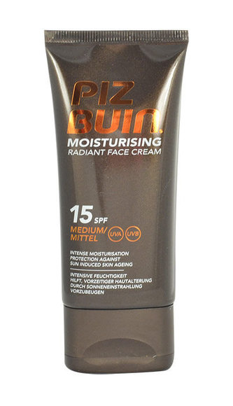 Pizbuin IN SUN Moisturising Radiant Face Cream - Lehký opalovací krém na obličej 50 ml 50 ml pro ženy