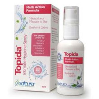 Salcura Topida Intimate Hygiene Spray - Sprej pro intimní hygienu 50 ml pro ženy