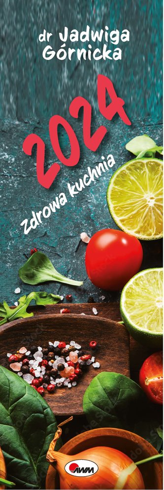 Kalendarz 2024 Zdrowa kuchnia KP1 ścienny Kalendarz 2024 Zdrowa kuchnia KP1 ścienny