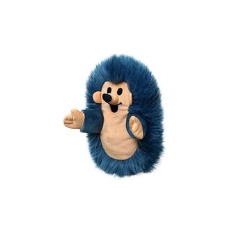 Ježek 23cm maňásek - modrý (Krtek a kamarádi)