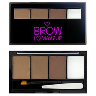 Makeup Revolution I Heart Makeup Brows Kit Set - Paletka pro úpravu obočí 3 g pro ženy