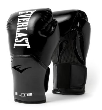 Everlast Rukavice ELITE TRAINING GLOVES Barva: Černá/šedá, Velikost: 8 Oz