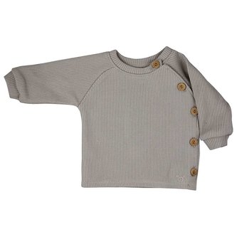 Kojenecké tričko s dlouhým rukávem Koala Pure beige - velikost 74 (6-9m)