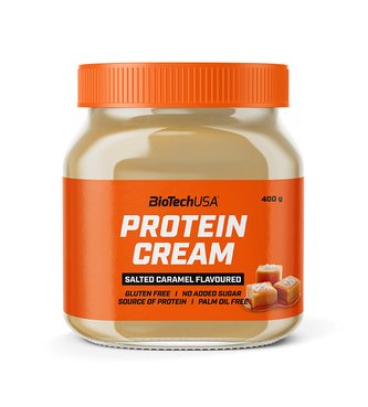 BioTech Protein Cream 400 g salted caramel (slaný karamel)