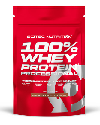 SciTec Nutrition 100% Whey Protein Professional 500g bílá čokoláda