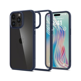 Spigen Ultra Hybrid kryt iPhone 15 Pro Max  tmavě modrý