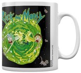 Keramický hrnek Rick and Morty: Floating Cat Dimension (objem 315 ml) bílý