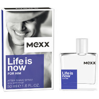 Mexx Life is Now for Him After Shave ( voda po holení ) 50 ml pro muže