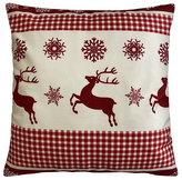 Vánoční polštář CHRISTMAS DEER 40x40 cm Mybesthome