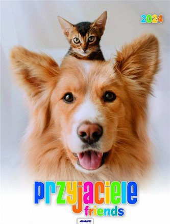 Kalendarz 2024 Ścieny Przyjaciele