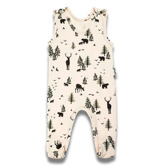 Kojenecké bavlněné dupačky Nicol Bambi - velikost 68 (4-6m) Kojenecké bavlněné dupačky Nicol Bambi - velikost 68 (4-6m)