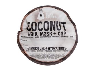 Bear Fruits Coconut Maska na vlasy Hair Mask + Cap 20 ml pro ženy