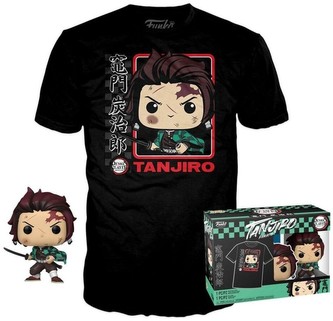 Funko POP! & Tee Box: Demon Slayer -Tanjiro XL