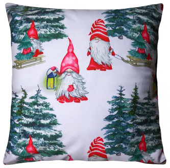 Vánoční polštář XMAS GNOM I. 40x40 cm Mybesthome