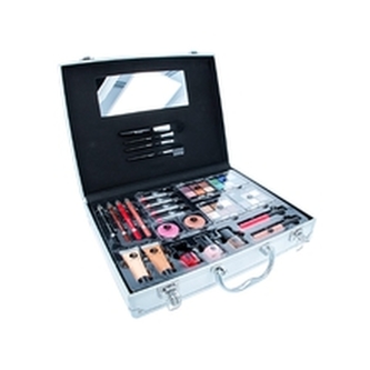 2k Beauty Unlimited Train Case Complete Makeup Palette - Sada dekorativní kosmetiky 63. ml pro ženy
