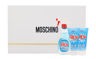 Moschino Fresh Couture Dárková sada Toaletní voda 50 ml, tělové mléko Fresh Couture 50 ml a sprchový gel Fresh Couture 50 ml