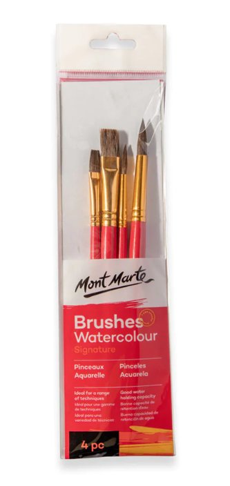 Mont Marte sada štětců, č.0028, 4ks, PP obal