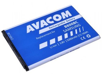 Baterie Avacom pro Samsung N9005 Galaxy NOTE 3 Li-Ion 3,7V 3200mAh (náhrada EB-B800BEB) - neoriginální