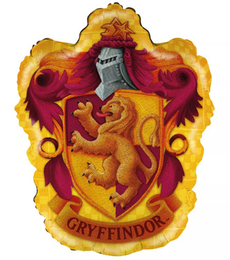 Foliový balonek Harry Potter 67 x 55 cm - Erb Nebelvíru
