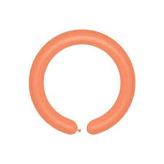 Modelovací balonky profesionální - 100 ks - oranžové