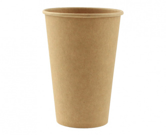 EKO Papírové kelímky Kraft 375 ml - 6 ks