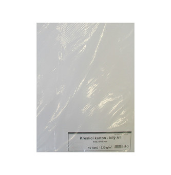 Kreslicí karton  A1/10/220g - bílý