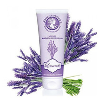 Jeanne En Provence Moisturizing Cleaning Cream ( levandule ) - Hydratační sprchový krém 200 ml pro ženy