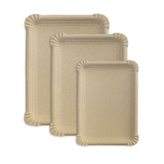 Papírový tácek KRAFT 13 x 20 cm - 100 ks